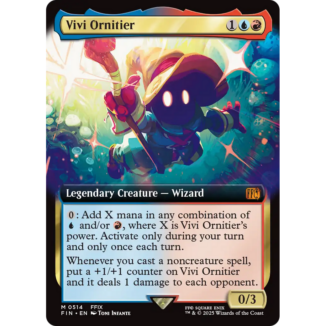 Vivi Ornitier (FIN-514) - FINAL FANTASY: (Extended Art) Foil