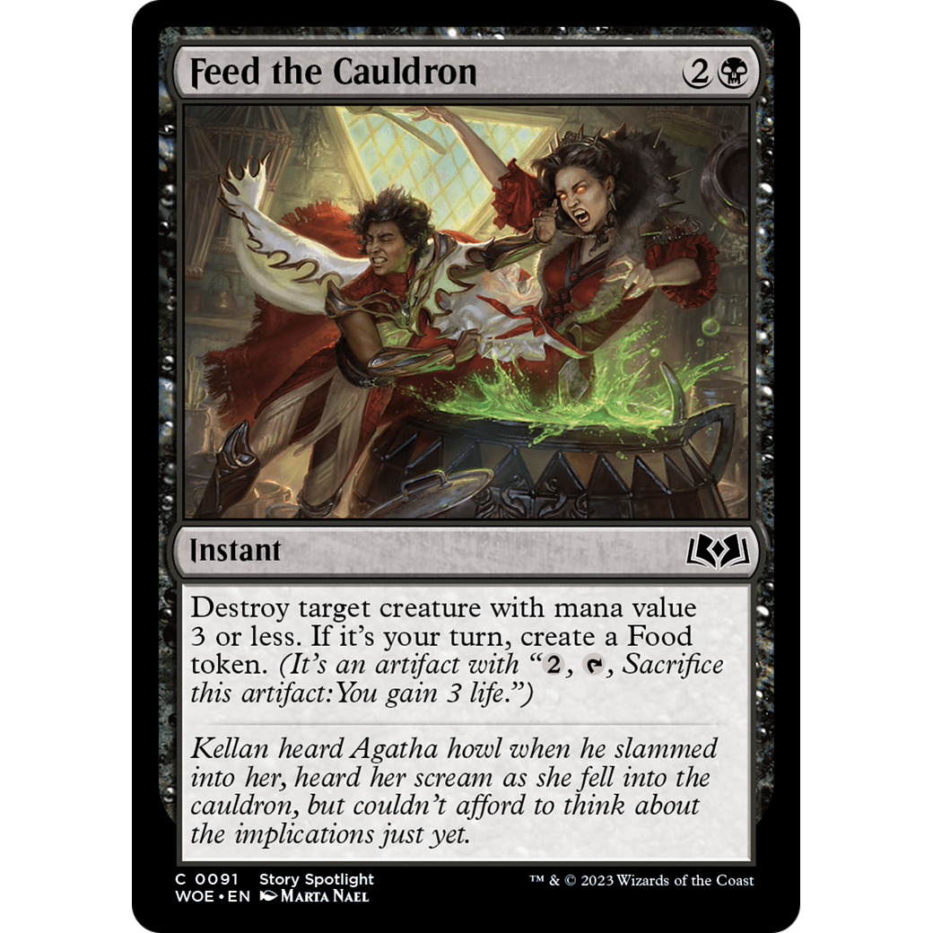 Feed the Cauldron (WOE-091) - Wilds of Eldraine Foil