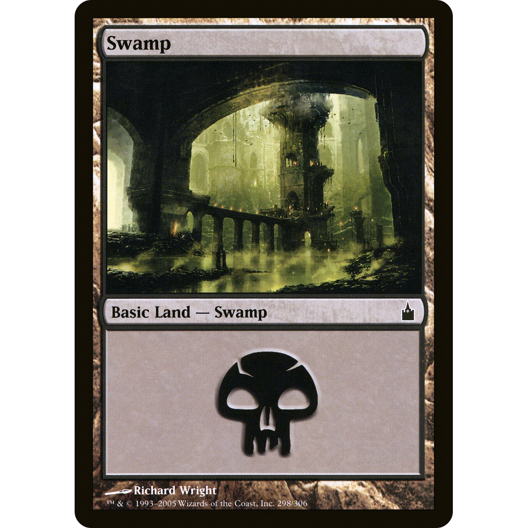 Swamp (298) (RAV-298) - Ravnica: City of Guilds Foil