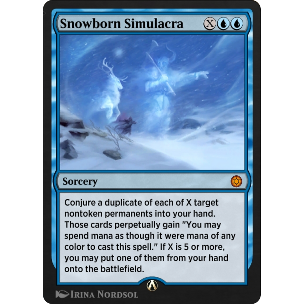 Snowborn Simulacra (HBG-038) - Alchemy Horizons: Baldur's Gate