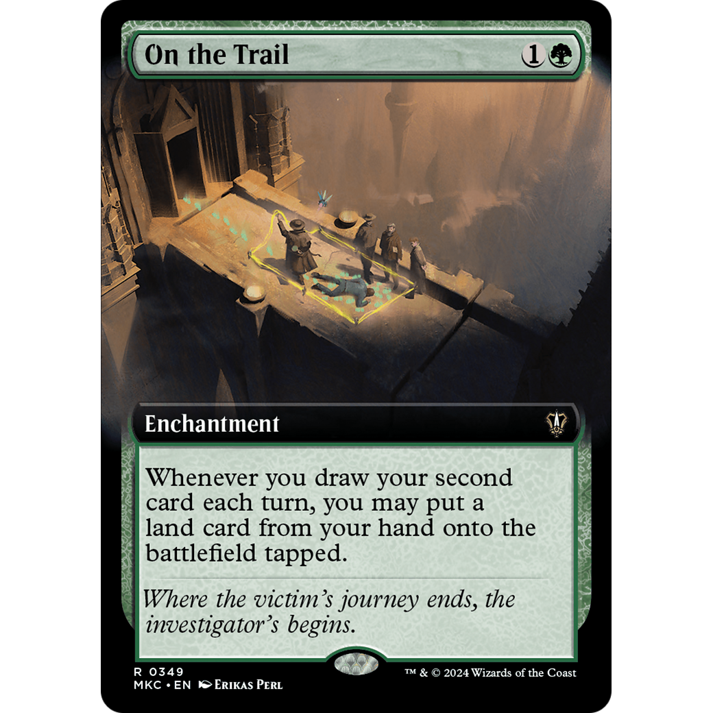 On the Trail (MKC-349) - Murders at Karlov Manor Commander: (Extended Art)