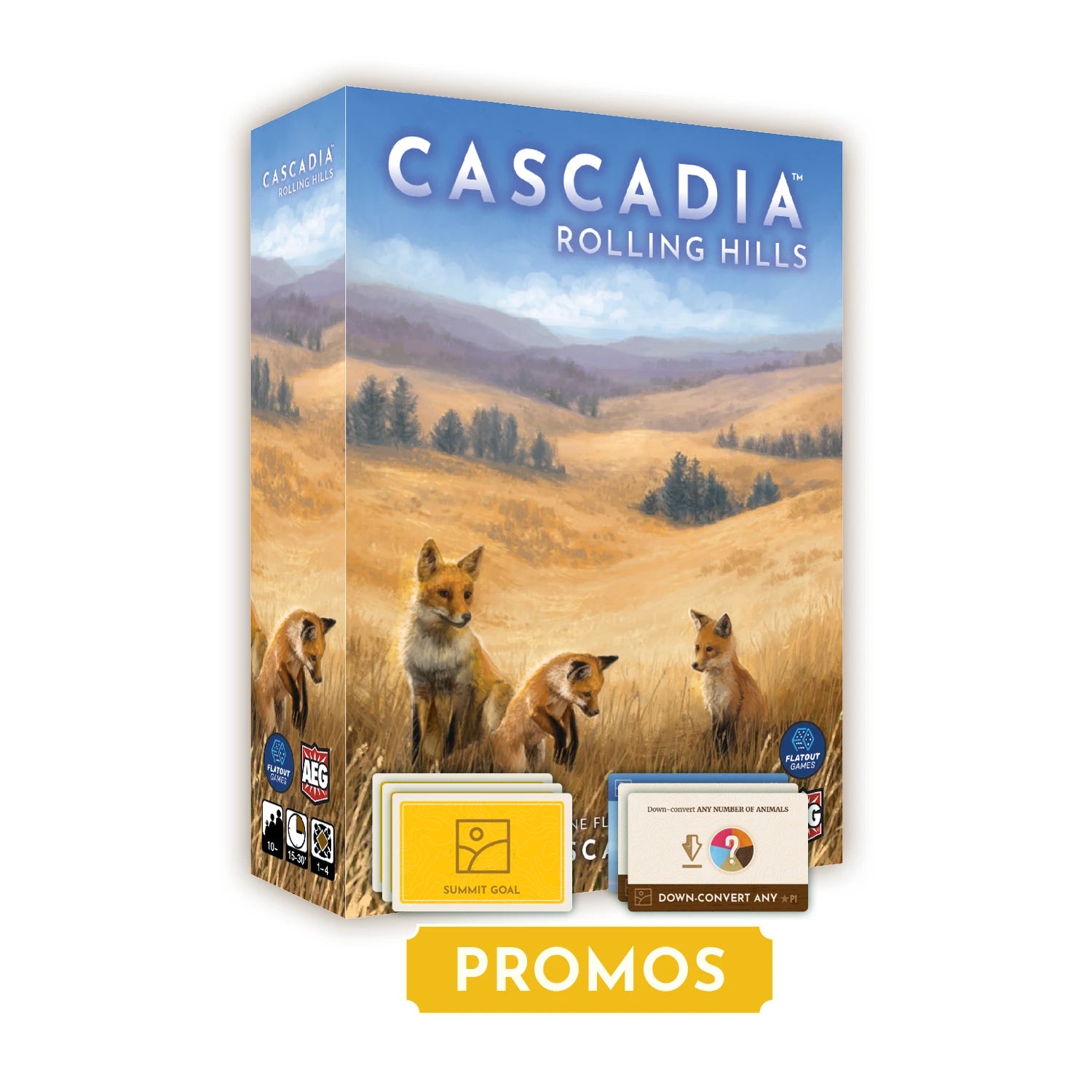 Cascadia: Rolling Hills - Kickstarter Edition (Promo Included)