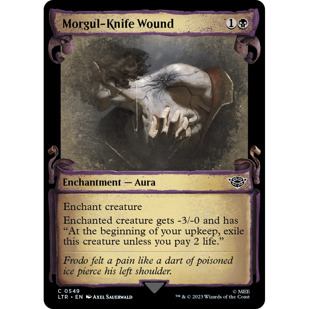 Morgul-Knife Wound (LTR-549) - The Lord of the Rings: Tales of Middle-earth: (Showcase)