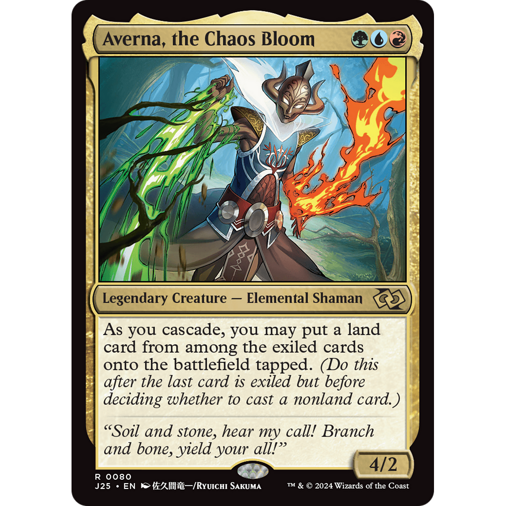 Averna, the Chaos Bloom (J25-080) - Foundations Jumpstart