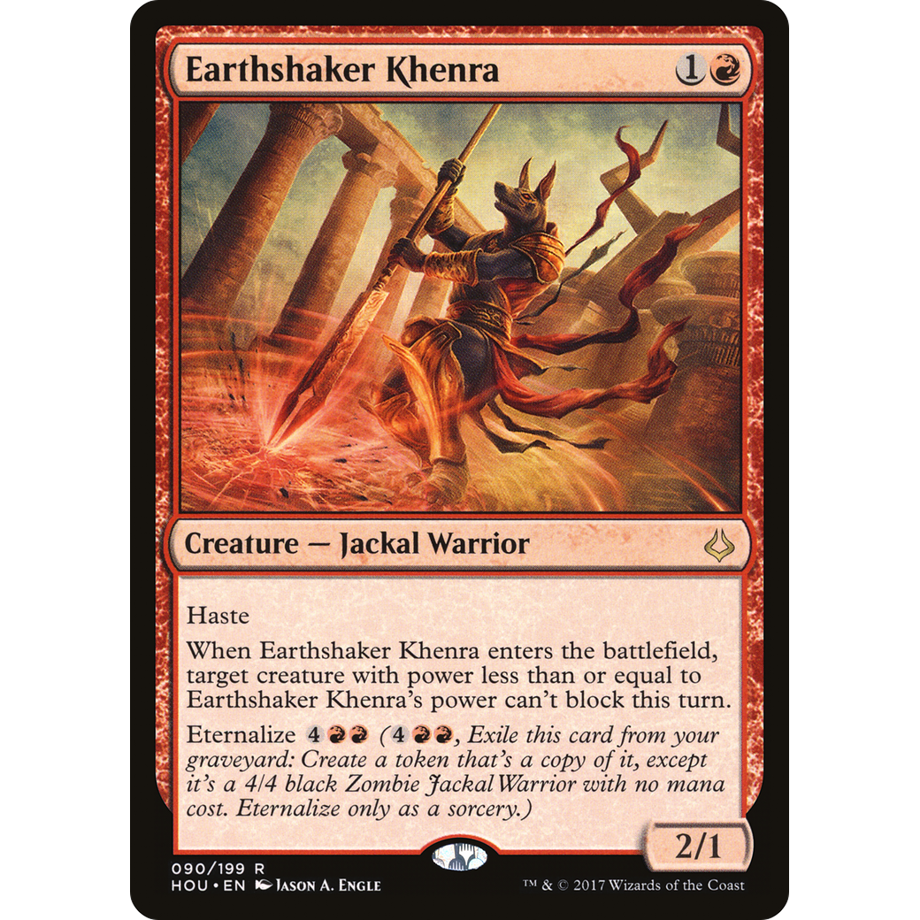 Earthshaker Khenra (HOU-090) - Hour of Devastation