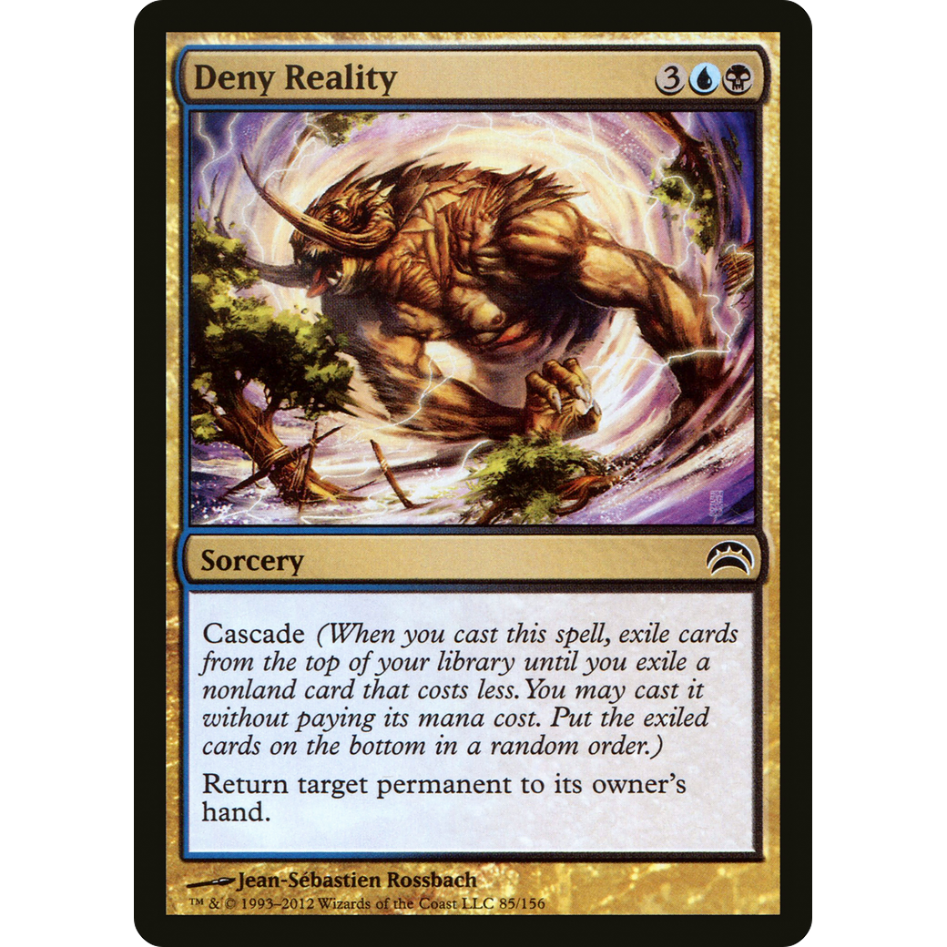 Deny Reality (PC2-085) - Planechase 2012