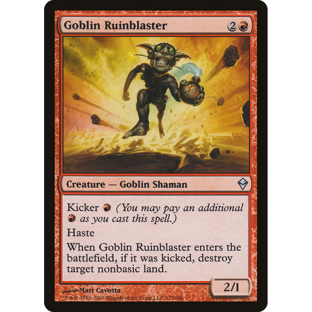 Goblin Ruinblaster (ZEN-127) - Zendikar