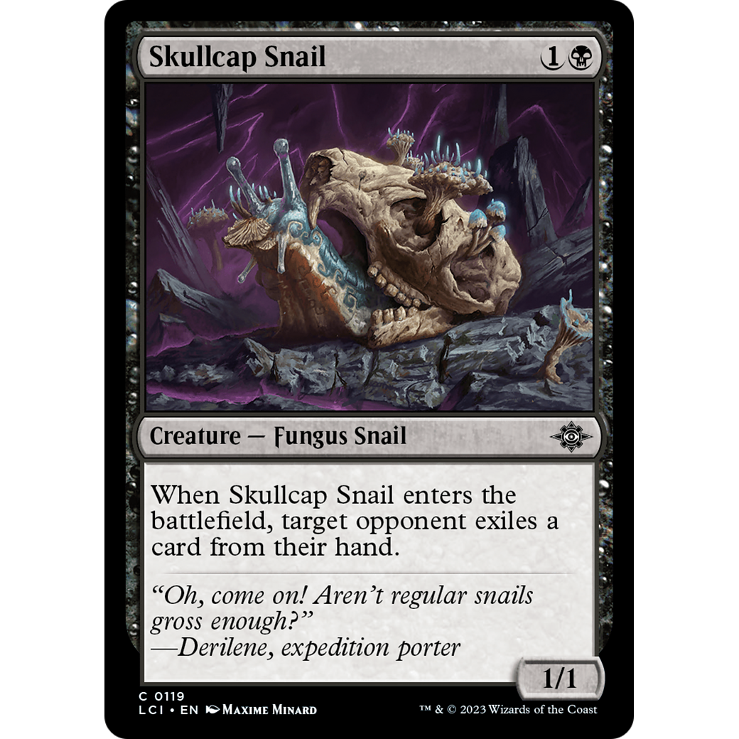 Skullcap Snail (LCI-119) - The Lost Caverns of Ixalan Foil