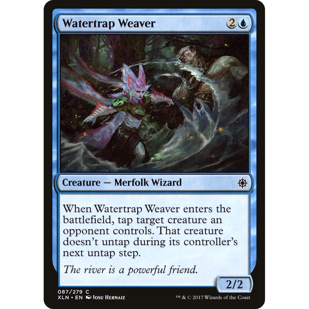 Watertrap Weaver (XLN-087) - Ixalan Foil