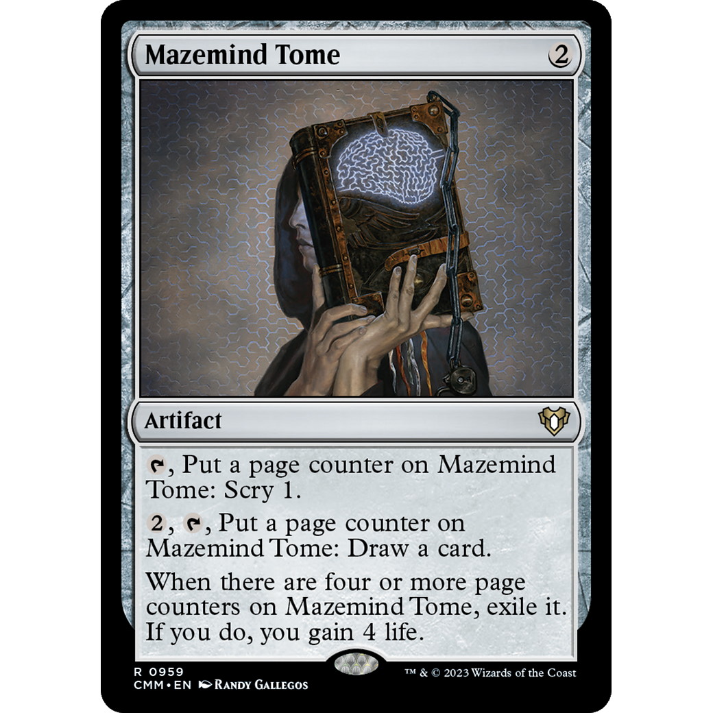 Mazemind Tome (CMM-959) - Commander Masters