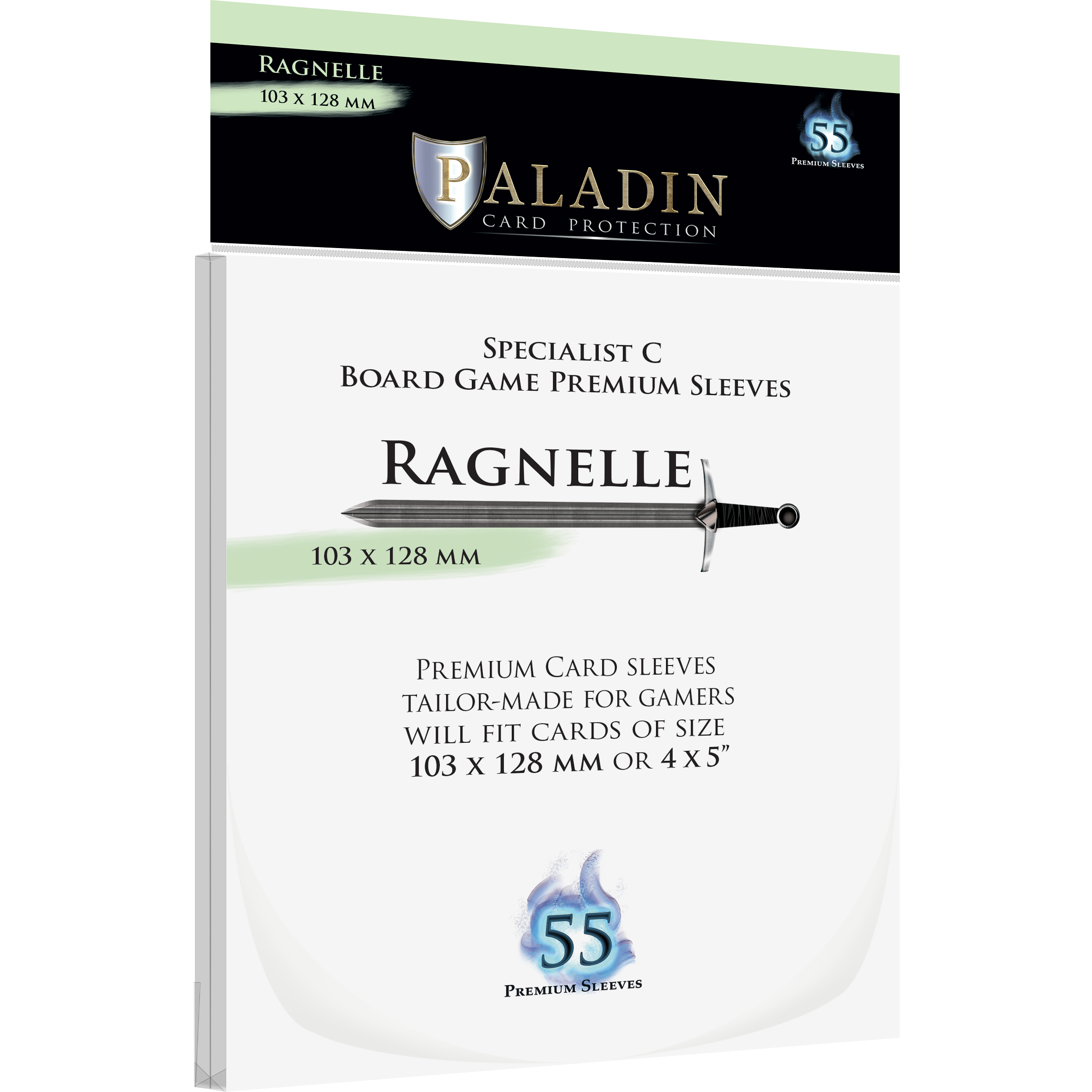 Paladin Card Protectors - Clear Gloss Ultra Large Sizes: Morholt – 89x146mm