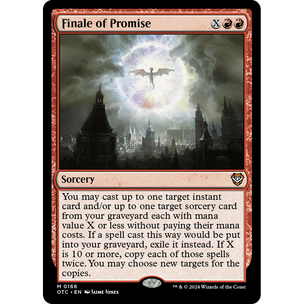 Finale of Promise (OTC-166) - Outlaws of Thunder Junction Commander