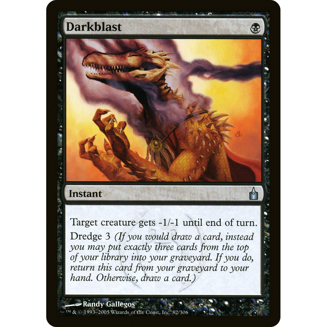 Darkblast (RAV-082) - Ravnica: City of Guilds
