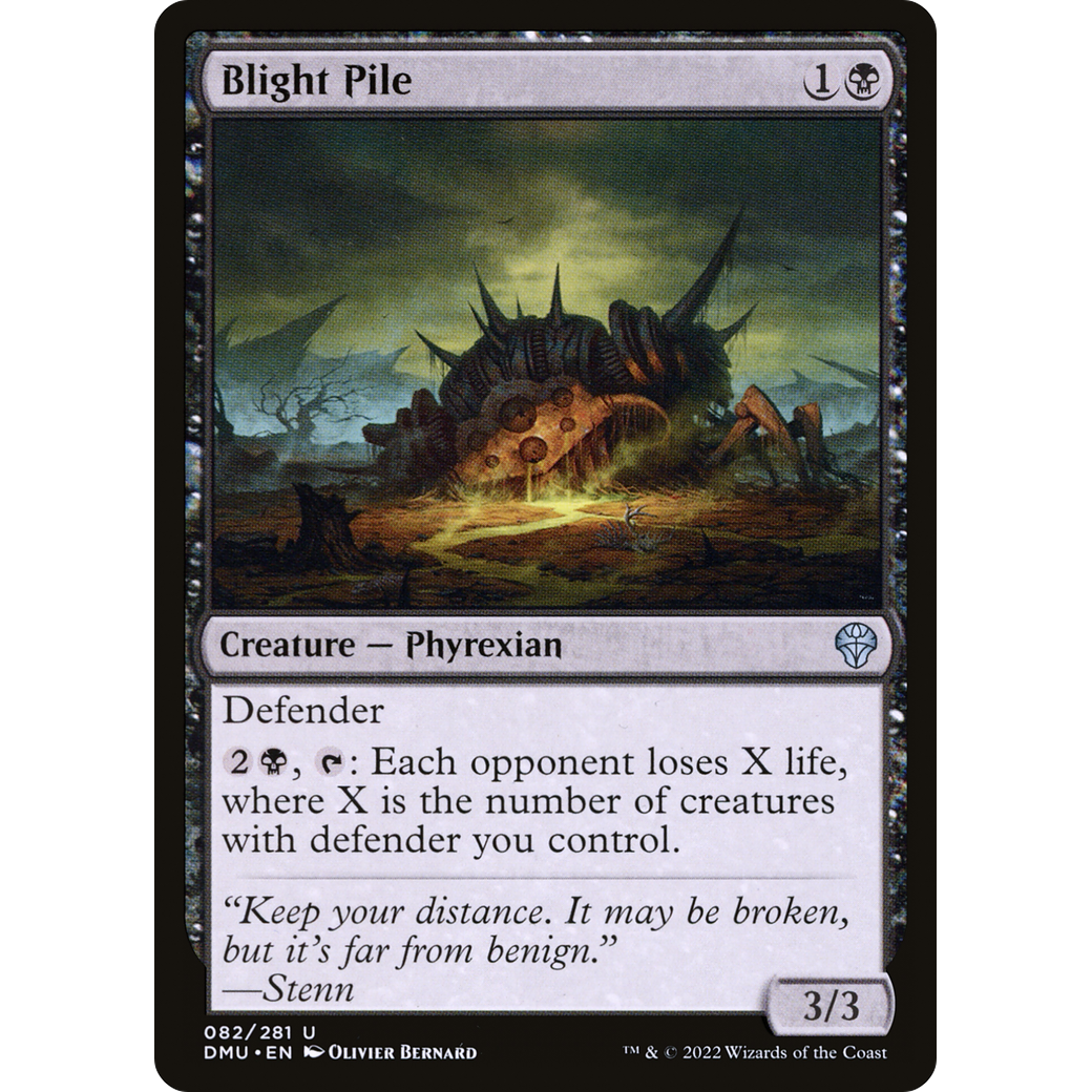Blight Pile (DMU-082) - Dominaria United