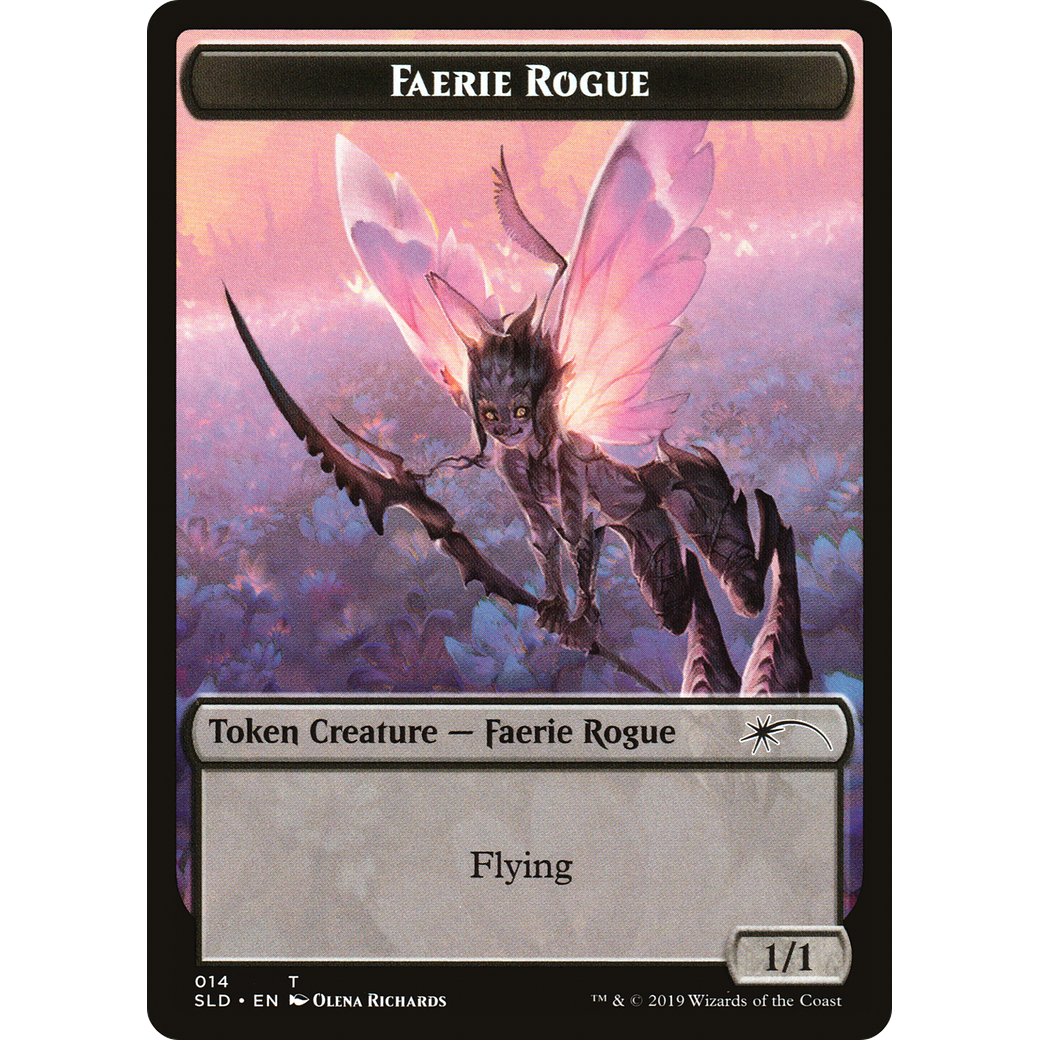 Faerie Rogue Token (014) (SLD-014) - Secret Lair Drop