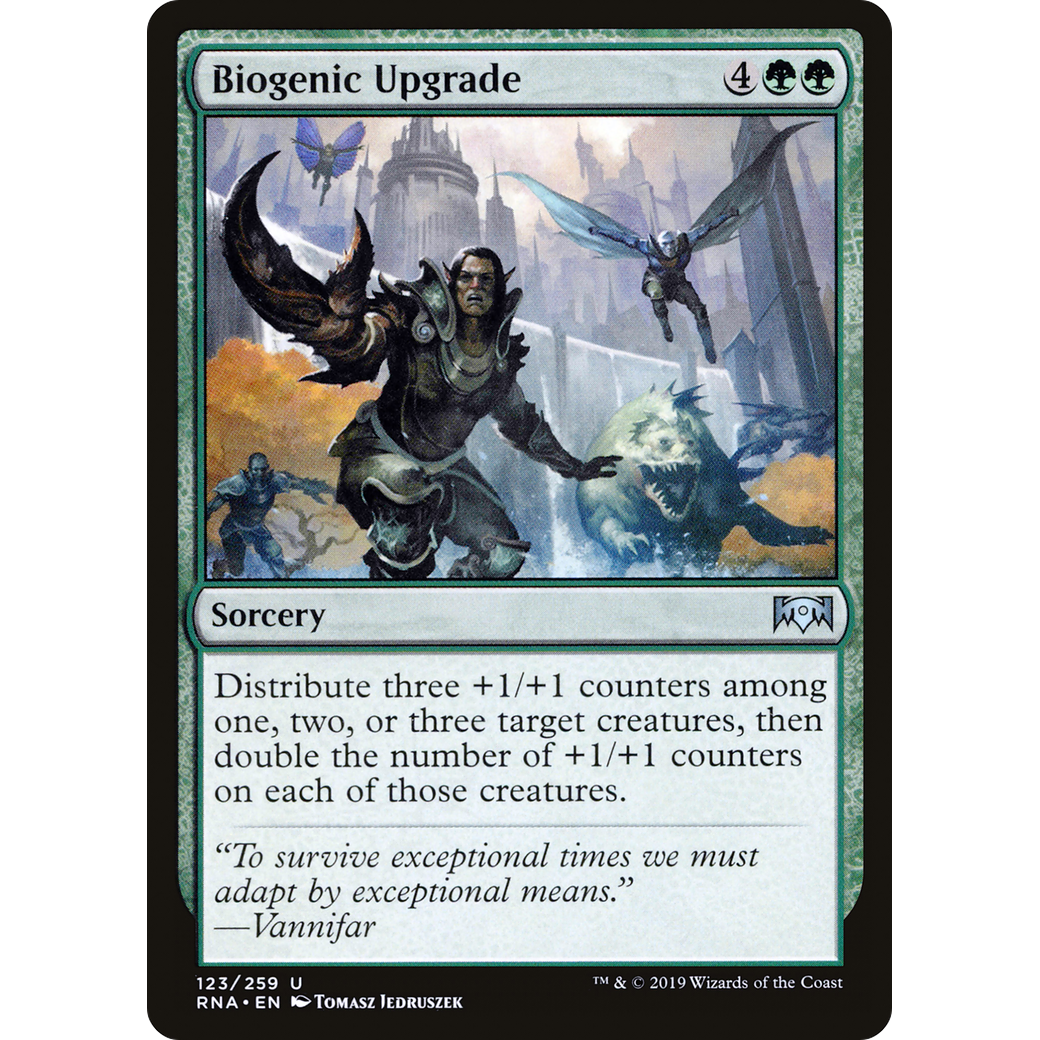 Biogenic Upgrade (RNA-123) - Ravnica Allegiance
