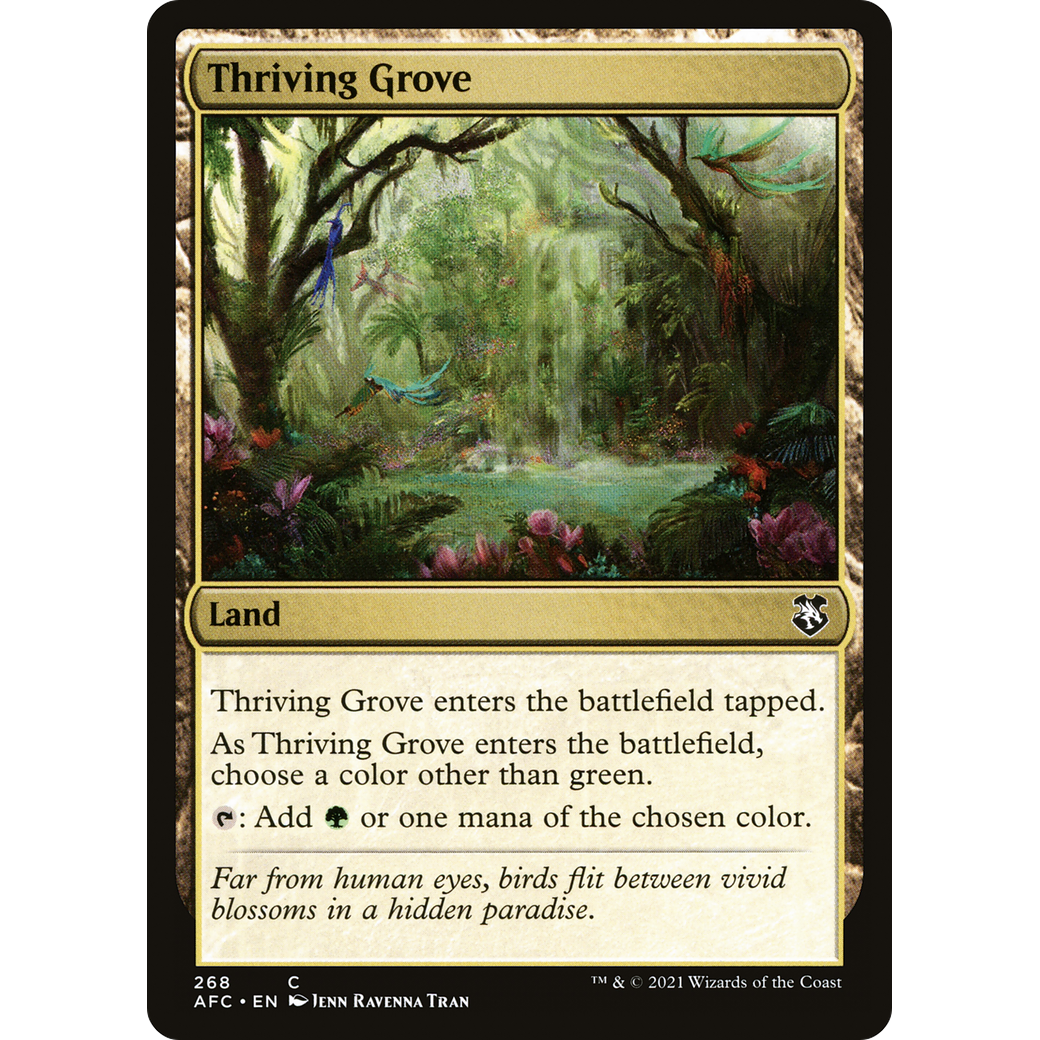 Thriving Grove (AFC-268) - Forgotten Realms Commander