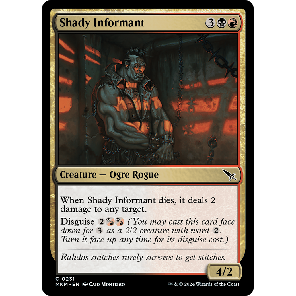 Shady Informant (MKM-231) - Murders at Karlov Manor