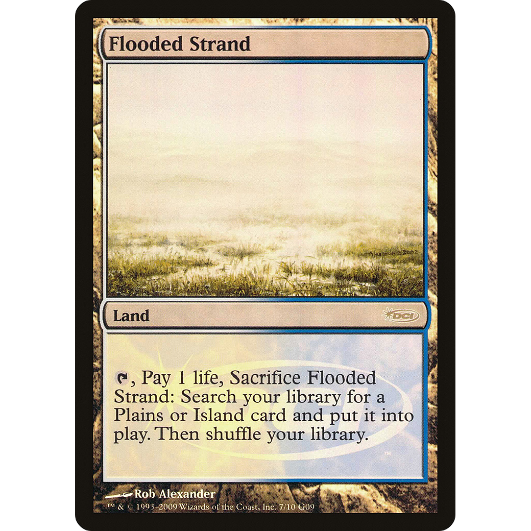 Flooded Strand (JDG-007) - Judge Gift Cards 2009 Foil