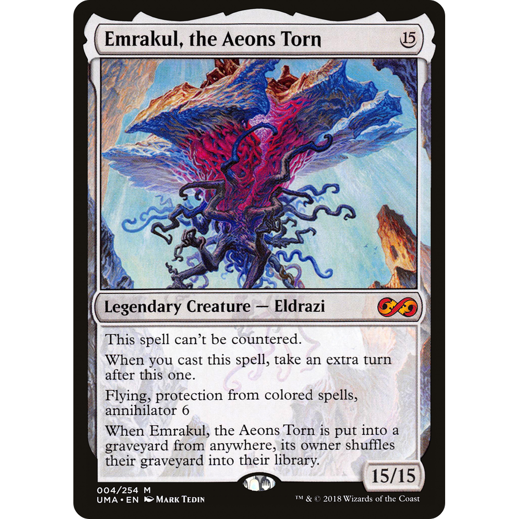 Emrakul, the Aeons Torn (UMA-004) - Ultimate Masters Foil