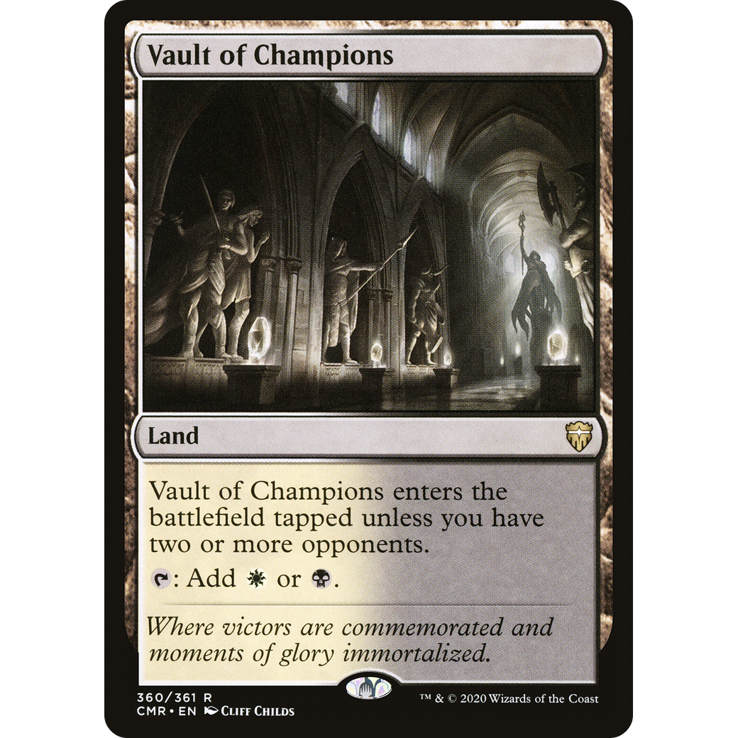 Vault of Champions (CMR-360) - Commander Legends Foil