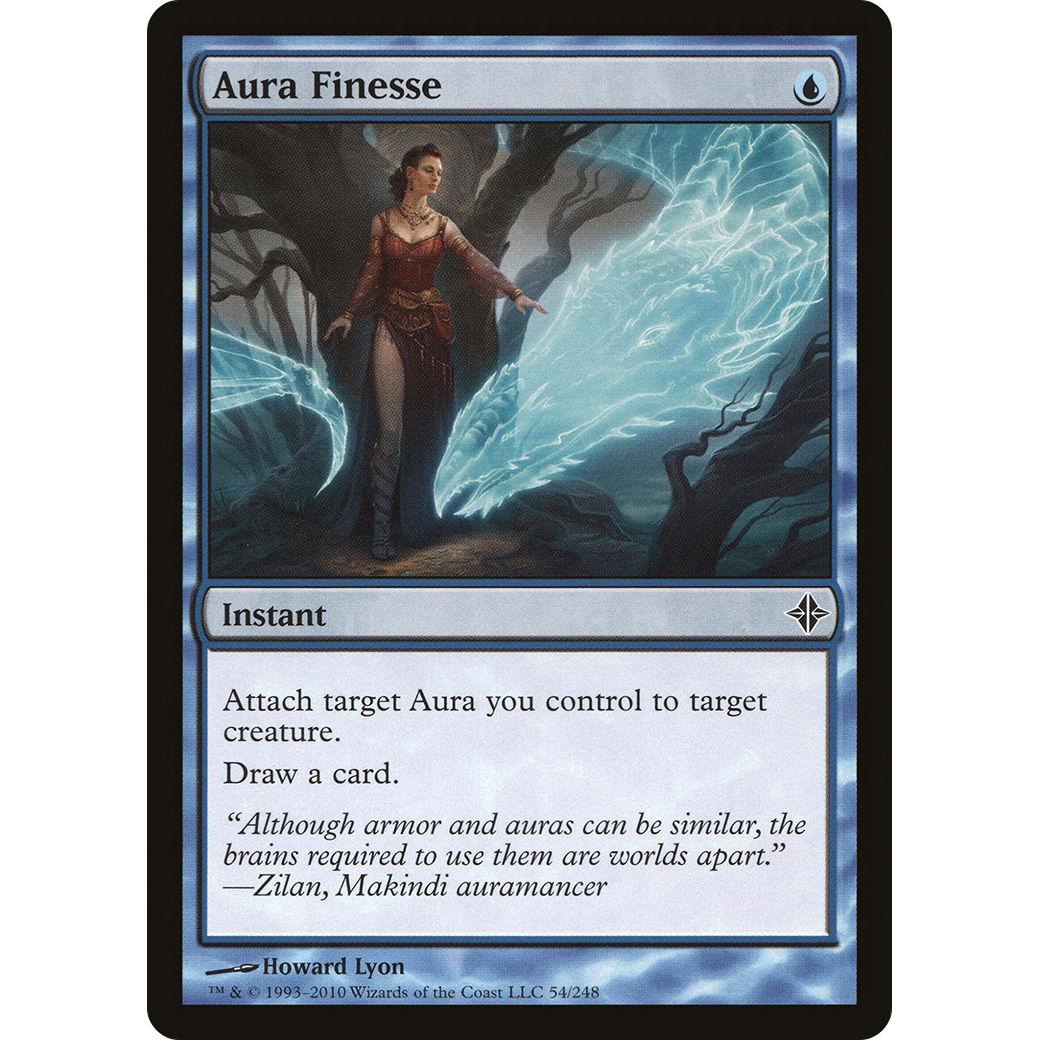 Aura Finesse (ROE-054) - Rise of the Eldrazi Foil