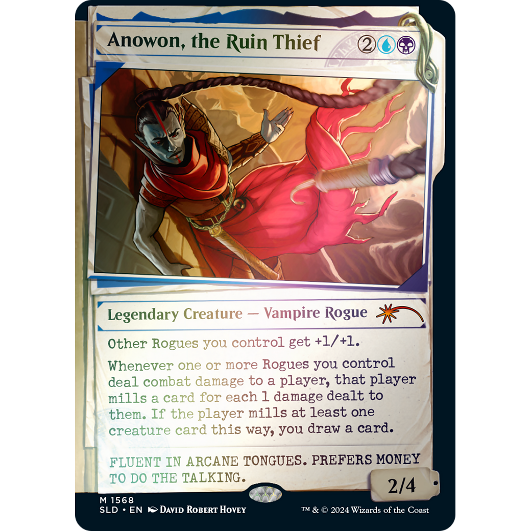 Anowon, the Ruin Thief (Rainbow Foil) (SLD-1568) - Secret Lair Drop: (Showcase) Foil