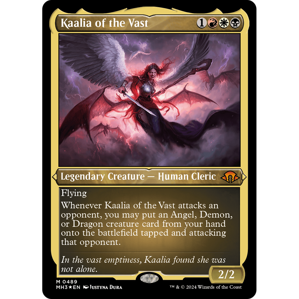 Kaalia of the Vast (MH3-489) - Modern Horizons 3 Etched Foil