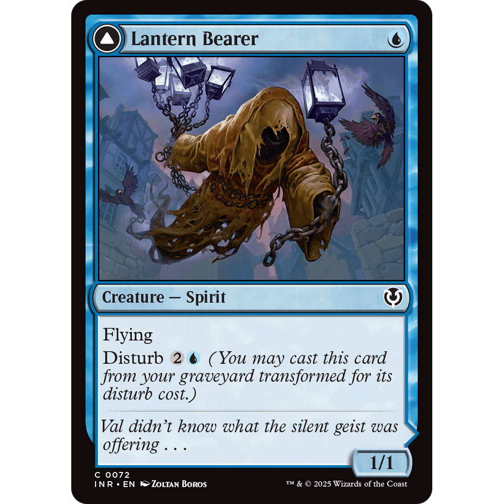 Lantern Bearer // Lanterns' Lift (INR-072) - Innistrad Remastered: (enchantment) Foil