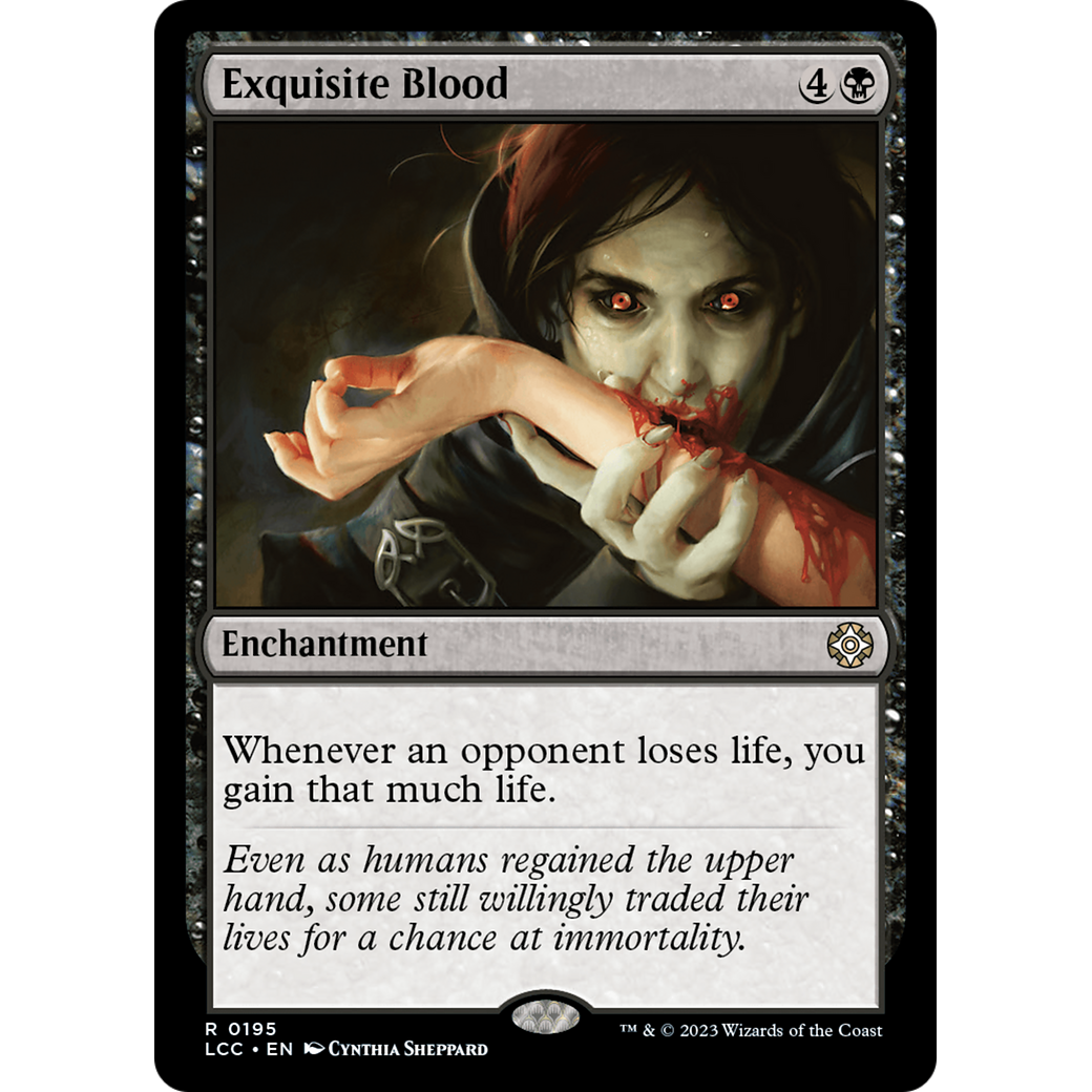 Exquisite Blood (LCC-195) - The Lost Caverns of Ixalan Commander
