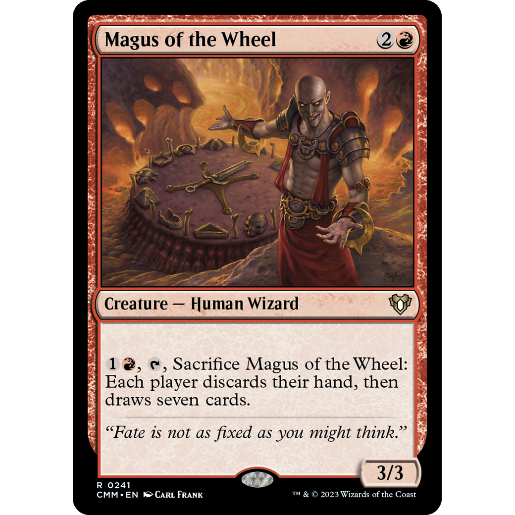 Magus of the Wheel (CMM-241) - Commander Masters Foil