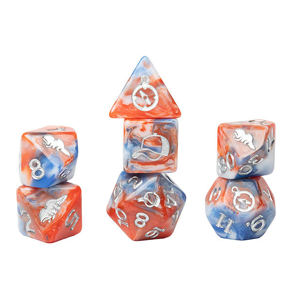 Stranger Things Adventure Dice: 7-Dice Set (Pre-Order Expected Release: 11/01/2025)