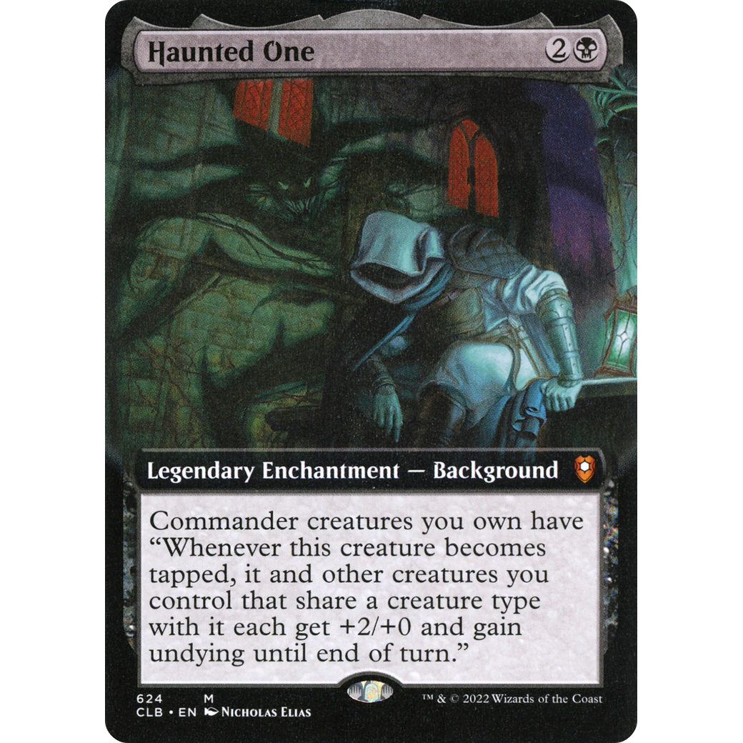 Haunted One (CLB-624) - Commander Legends: Battle for Baldur's Gate: (Extended Art) Foil
