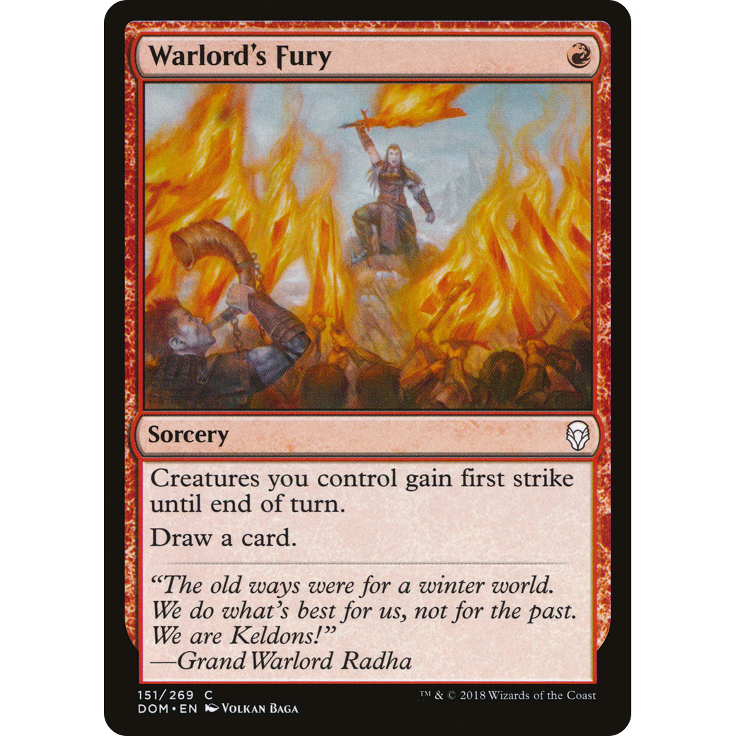 Warlord's Fury (DOM-151) - Dominaria