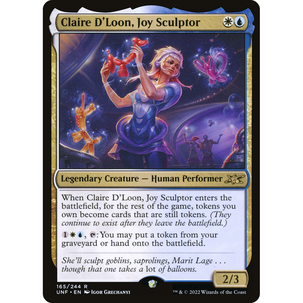 Claire D'Loon, Joy Sculptor (UNF-165) - Unfinity