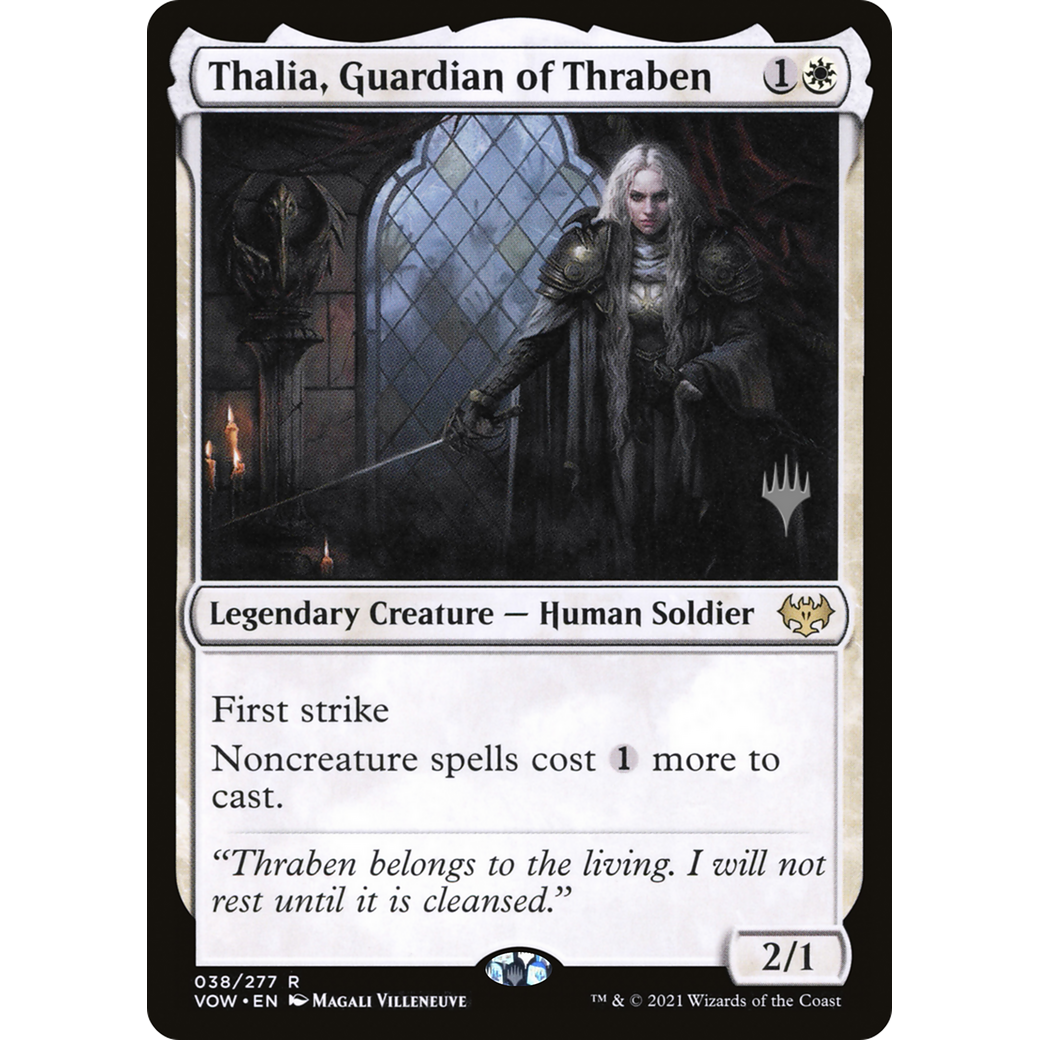 Thalia, Guardian of Thraben (PPDMU-038) - Innistrad: Crimson Vow Promos Foil