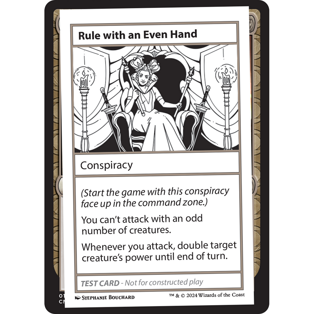 Rule with an Even Hand (MB2PC-) - Mystery Booster 2