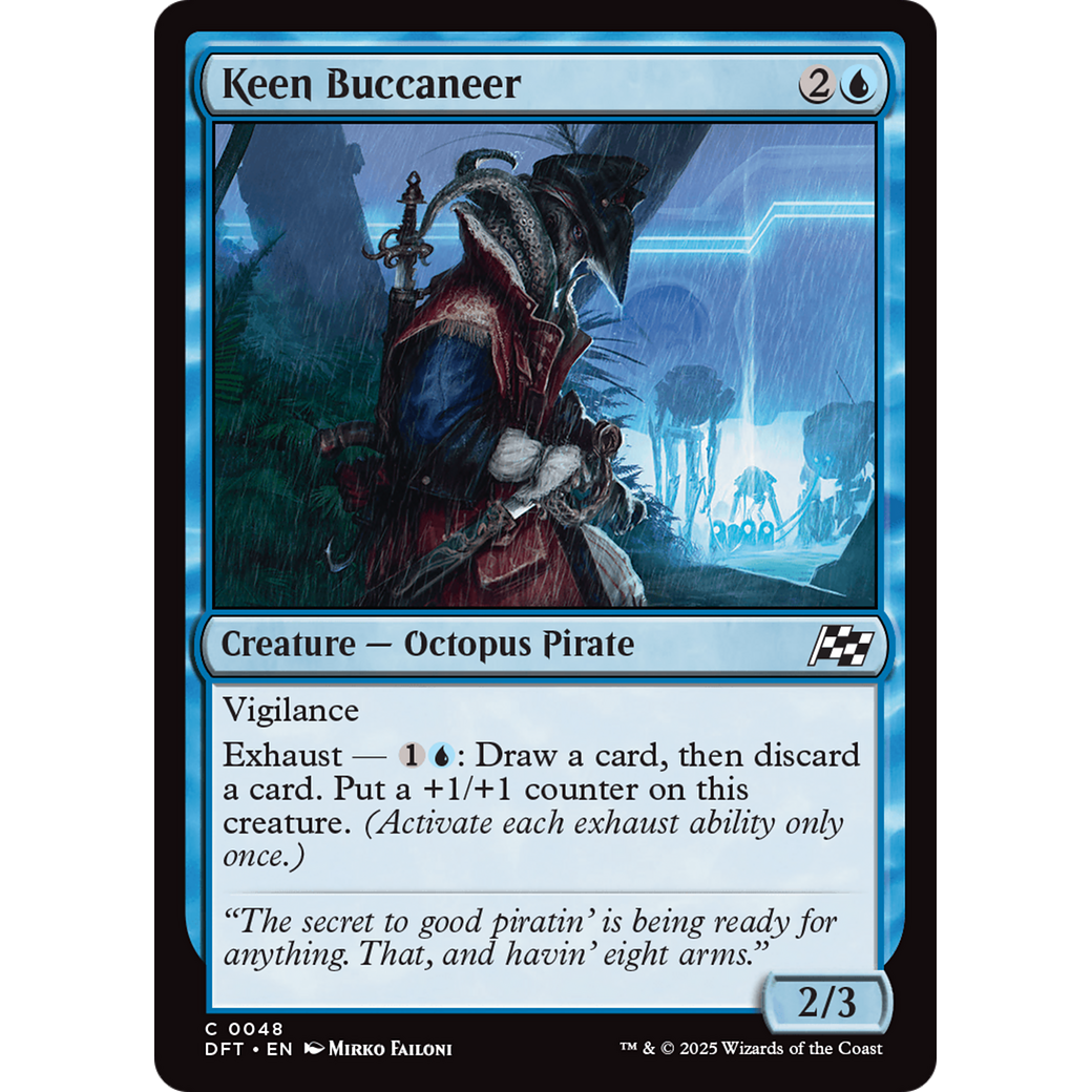 Keen Buccaneer (DFT-048) - Aetherdrift Foil
