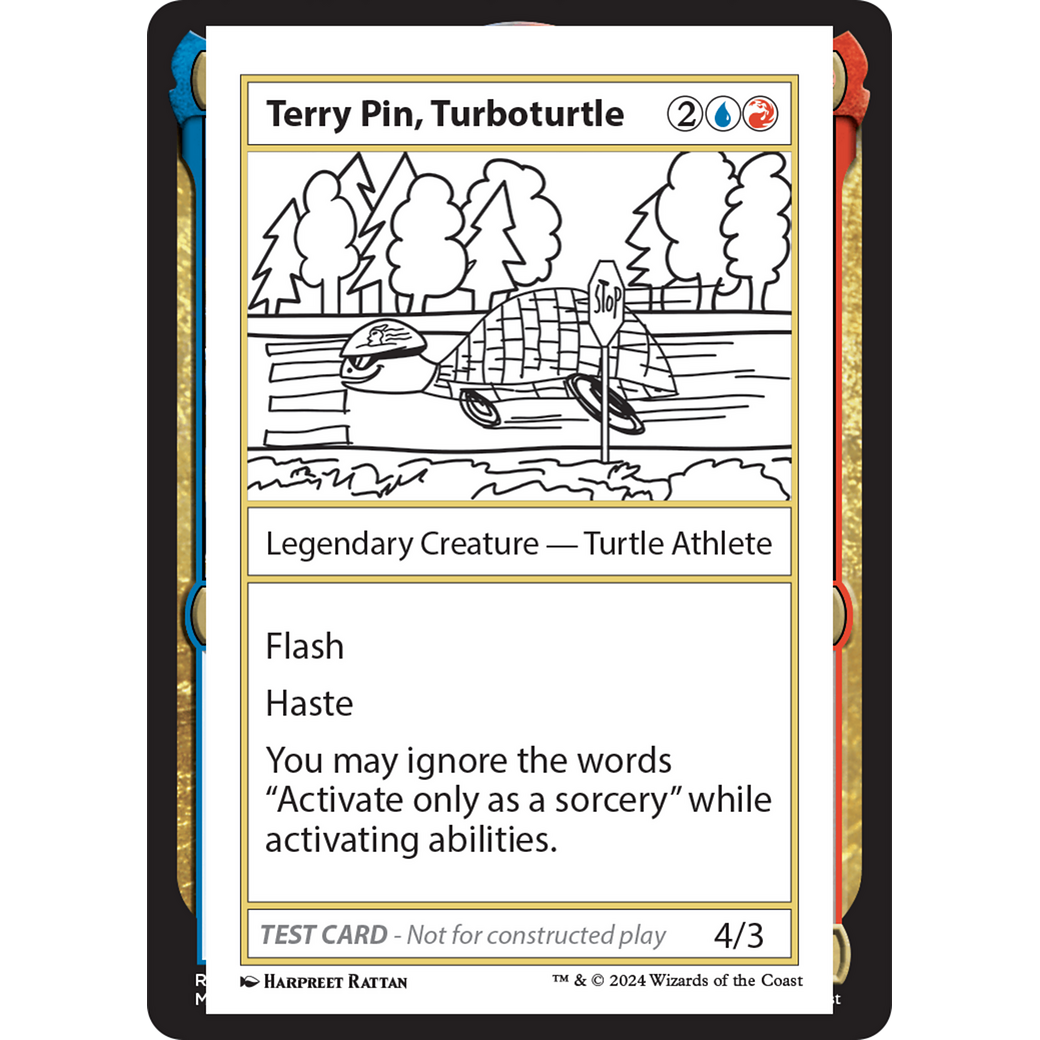Terry Pin, Turboturtle (MB2PC-) - Mystery Booster 2