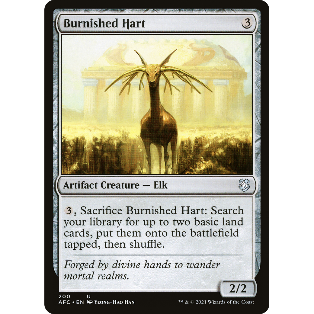 Burnished Hart (AFC-200) - Forgotten Realms Commander
