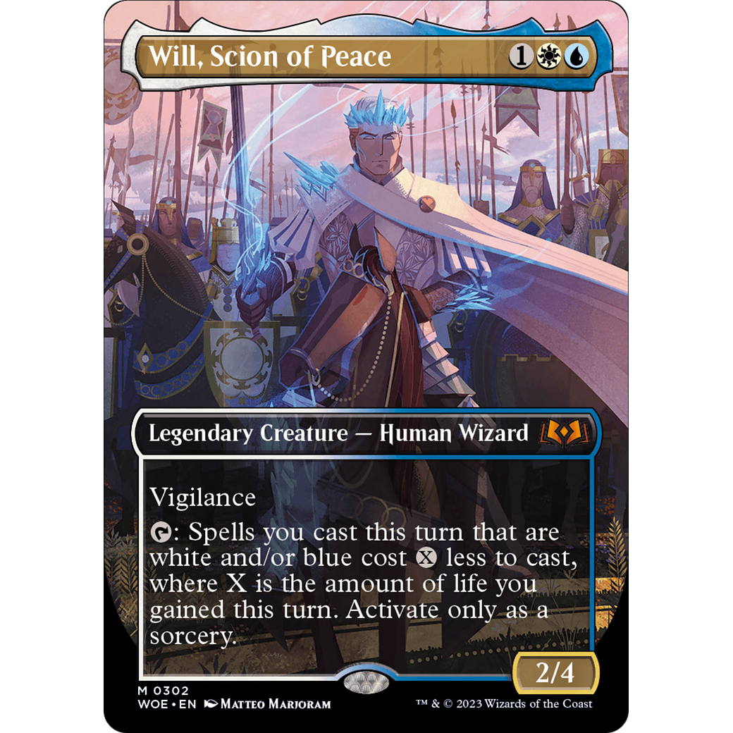 Will, Scion of Peace (WOE-302) - Wilds of Eldraine (Borderless)
