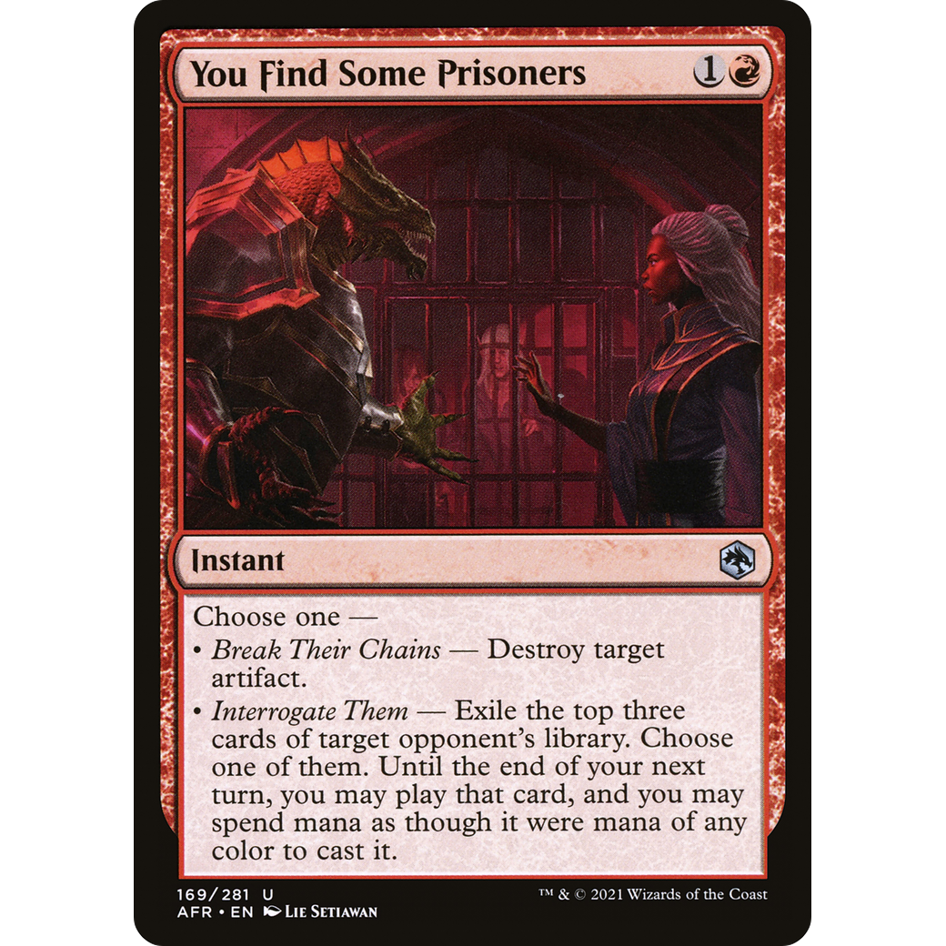 You Find Some Prisoners (AFR-169) - Adventures in the Forgotten Realms Foil