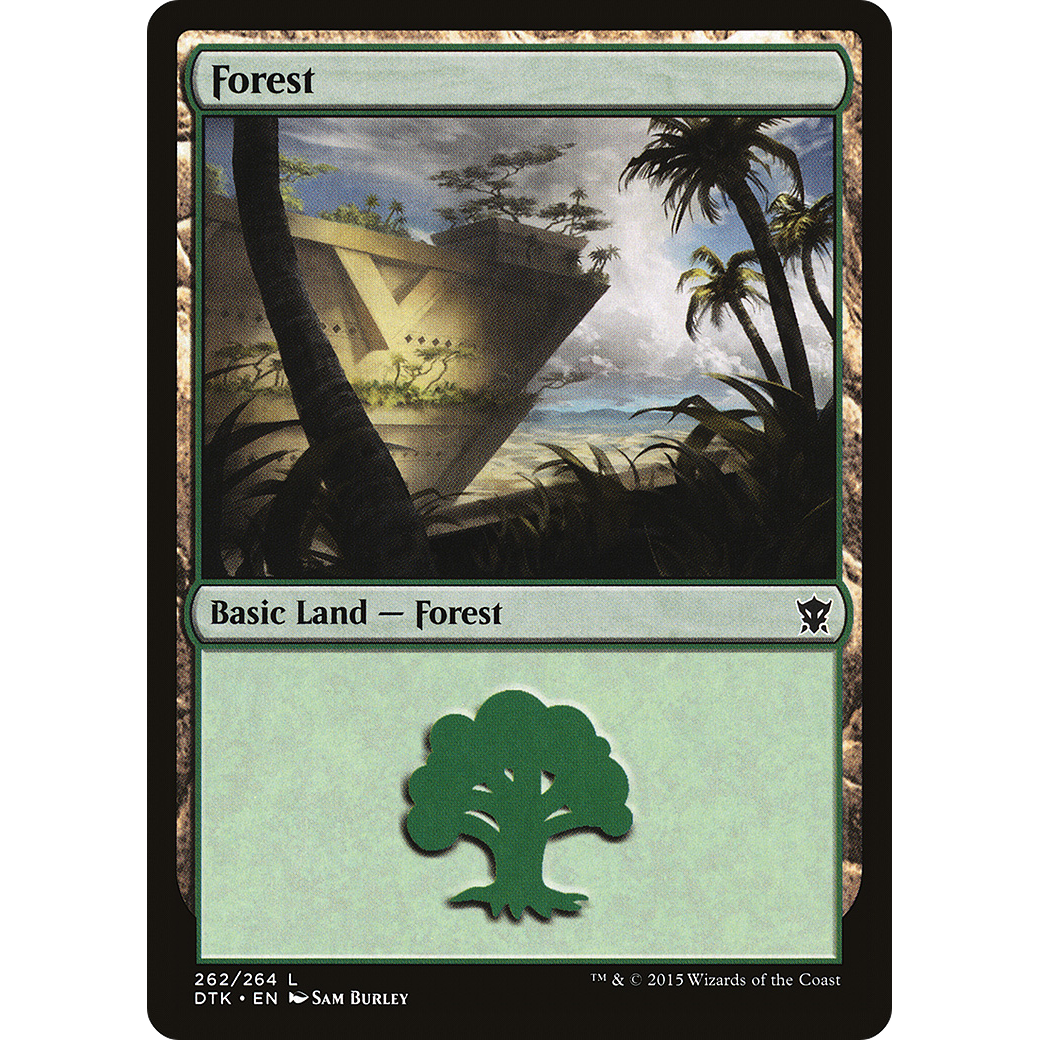 Forest (262) (DTK-262) - Dragons of Tarkir