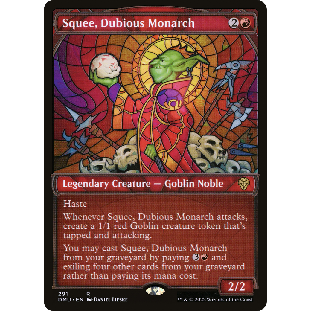 Squee, Dubious Monarch (Showcase) (DMU-291) - Dominaria United: (Showcase)