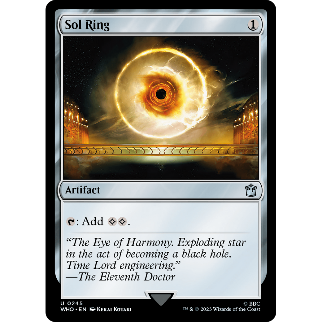 Sol Ring (WHO-245) - Doctor Who