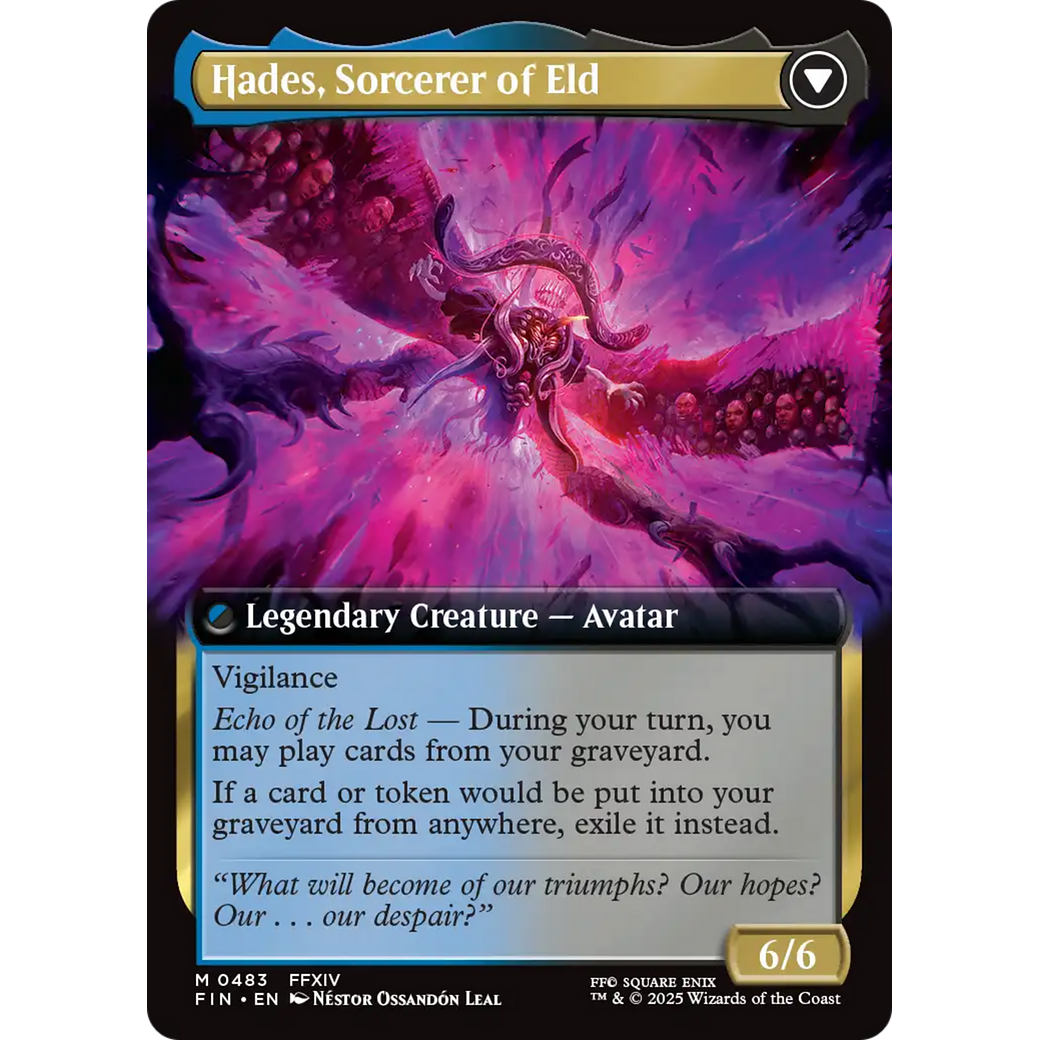 Emet-Selch, Unsundered (Extended Art) (FIN-483) - FINAL FANTASY: (Extended Art) Foil