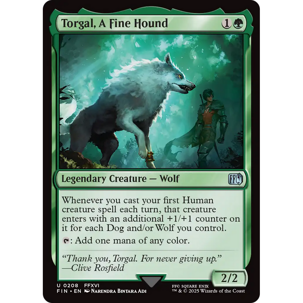Torgal, A Fine Hound (FIN-208) - FINAL FANTASY