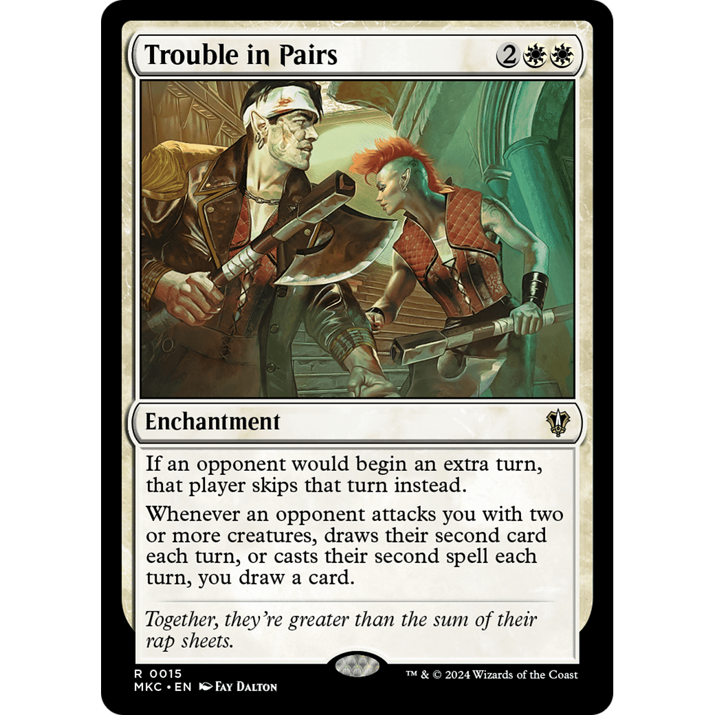 Trouble in Pairs (MKC-015) - Murders at Karlov Manor Commander