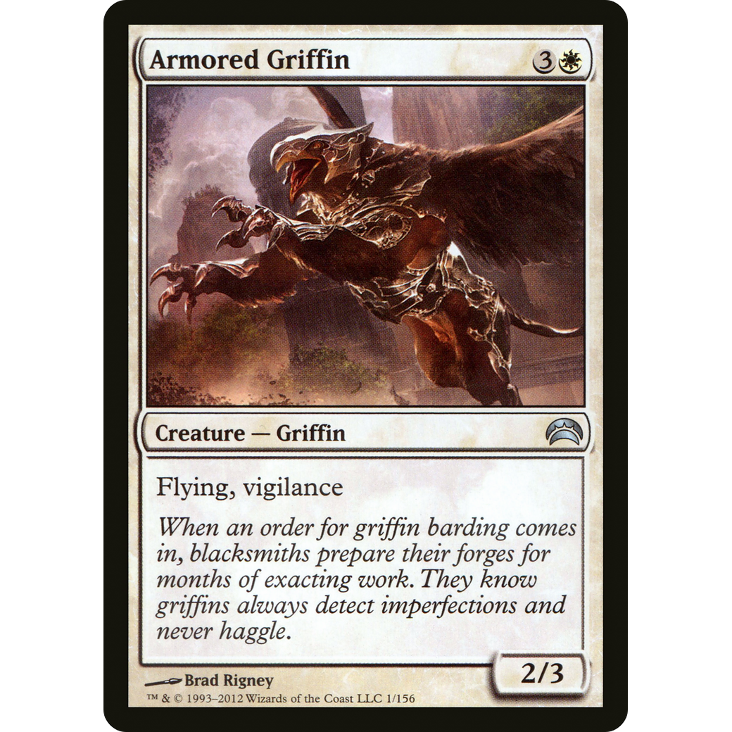 Armored Griffin (PC2-001) - Planechase 2012