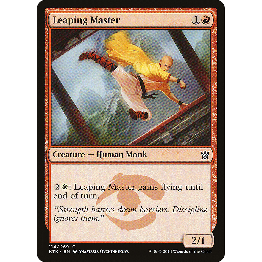 Leaping Master (KTK-114) - Khans of Tarkir